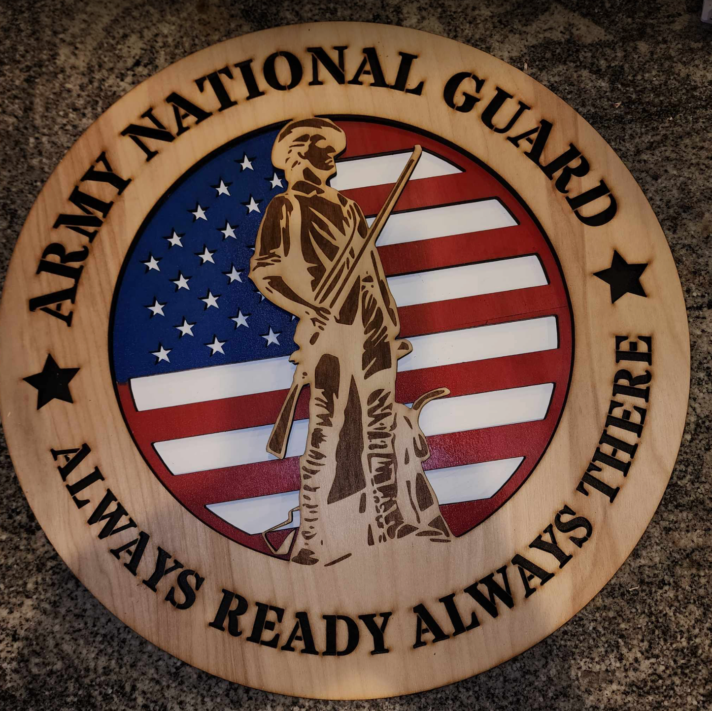 Army National Guard Sign