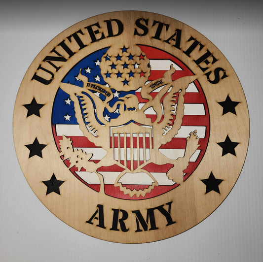 Army Military Sign