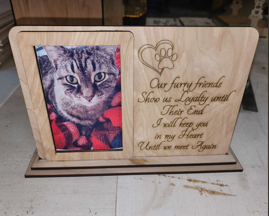 Custom Pet Memorial Frame